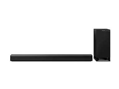 Panasonic SC-HTB900EGK 3.1 - Barra de Sonido con Dolby Atmos (subwoofer inalámbrico, Google Chromecast Audio, Barra de Sonido 4K, 505 W RMS), Color Negro