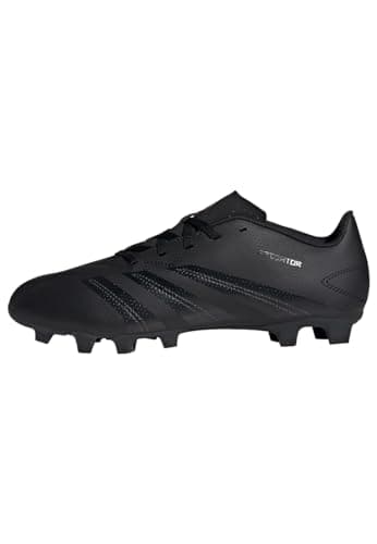 adidas Predator Club Flexible Ground Football Boots, Botas de fútbol Unisex Adulto, Core Black/Carbon/Core Black, 42 EU