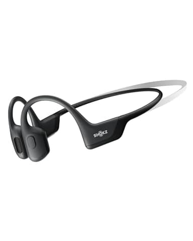 SHOKZ OpenRun Pro Mini Auriculares conducción ósea,Open-Ear Auriculares Deportivos inalámbricos con Bluetooth y micrófono para Correr, IP55 Resistentes al Agua,10h Duración Batería, Diadema Deportiva
