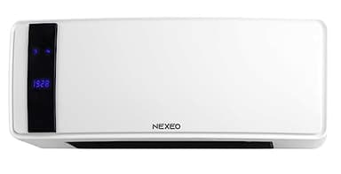 facula - Split Cerámico Programable Digital Nexeo 1000/2000w | Función Calefacción y Ventilación | Temporizador 24h
