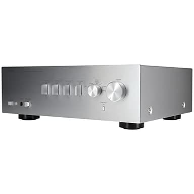 Yamaha AS-501 - Amplificador integrado estéreo de 120 W por canal, plata