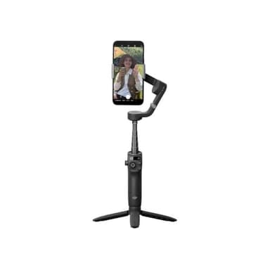 DJI Estabilizador para Smartphones OSMO Mobile 6, en Tres Ejes para teléfonos, Brazo Extensible Integrado, portátil y Plegable, estabilizador para videoblogs, vídeos de Youtube y TikTok, Slate Gray