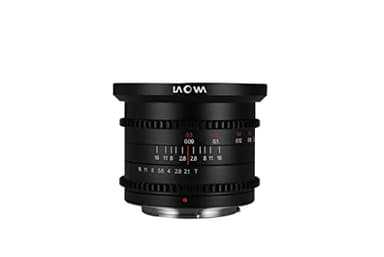 wotsun Venus Laowa 6mm T2.1 Zero-D MFT Cine lente ultra gran angular con distorsión cero para cámara M4/3 de montaje negro