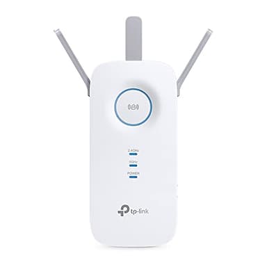 TP-Link RE550 - Mesh AC1900 Repeater, dual band WiFi, 1300Mbps/in 5GHz + 600Mbps/in 2.4GHz, WiFi amplifier, APP control, compatible with all WiFi devices, Cranberry