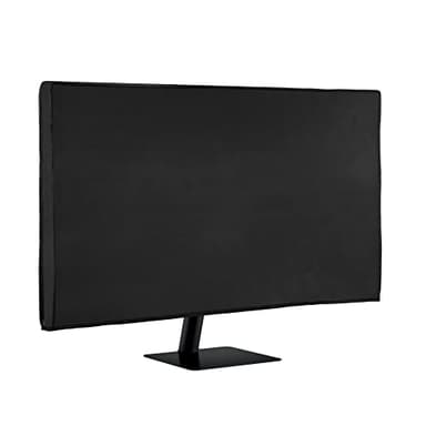 kwmobile Cubierta Compatible con Samsung Smart Monitor 32" (M8 / M7 / M5) - Funda Protectora para Pantalla Antipolvo - Protector Negro