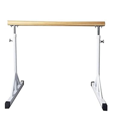 YIJOY Barra de Ballet para Adultos, Barra de Ballet Independiente Ajustable Barra de Ballet portátil para Sala de Estar Dormitorio Baile Estudio Barra elástica (tamaño: 100 cm)