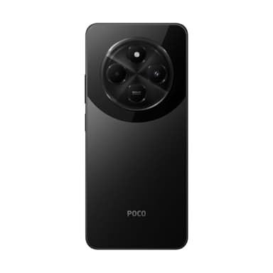 Xiaomi Poco C75 - Smartphone de 6+128GB, Pantalla inmersiva de 6.88” 120Hz, MediaTek Helio G81-Ultra, cámara Dual de 50MP IA, 5160 mAh, Carga rápida de 18W, NFC, Negro (Versión ES)