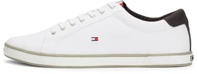 Tommy Hilfiger H2285arlow 1d, Zapatilla Vulcanizada Hombre, Blanco (White), 48 EU