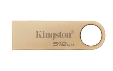 Kingston DataTraveler SE9 Gen 3 - 512GB 220MB/s lectura - Metálica - Unidad USB 3.2 Gen 1 - Dorado