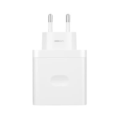 Adaptador de Corriente Supervook Original de realme, Cargador de Pared de Carga rápida USB de 120W, Conector de Pared Tipo C Compatible con Smartphone realme 12＋/GT 6/GT 6T y Otros.