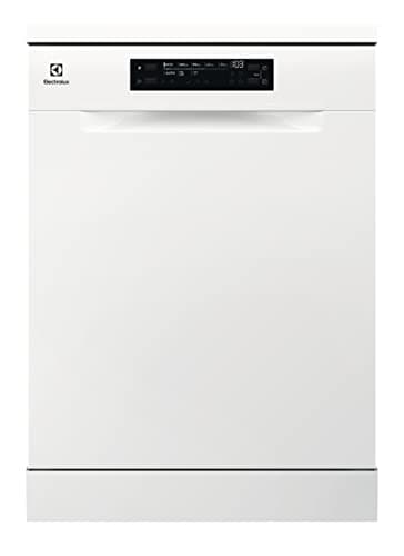 Electrolux ESS47420SW Lavavajillas de 60 cm, 13 cubiertos, Sistema AirDry, Programa Auto de 30 min, Display XL, Función Extrahigiene, Brazo Aspersor Satélite, Softspikes, 44 dB(A), Blanco, Clase C