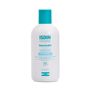ISDIN Germisdin Original Higiene corporal y manos, gel de baño formulado con agentes antisépticos, 250 ml