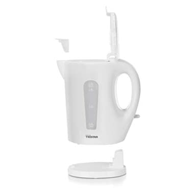 Tristar WK-3380 Hervidor de agua eléctrico, capacidad 1.7 litros, libre de BPA, filtro antical, protección contra ebullición en seco, apagado automático, base antideslizante, plástico, 2200 W