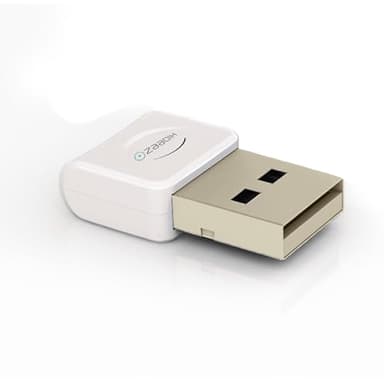 Adaptador Bluetooth USB Hideez para PC, macOS, Linux, ChromeOS, Raspberry Pi - Dongle Bluetooth EDR de bajo Consumo y Largo Alcance para ratón, Teclado, Auriculares, Altavoces, impresoras