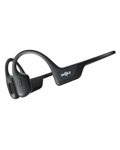 SHOKZ OpenRun Pro Auriculares inalámbricos Deportivos de conducción ósea, de oído Abierto con Bluetooth, micrófono,10h Duración de batería, IP55 Resistentes al Agua para Correr, con Diadema Deportiva