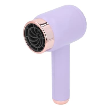 Secador de Pelo, Motor de Alta Potencia, Modos Frío y Caliente, Secador de Pelo Portátil con Batería de 1500 MAh, Secador de Pelo Portátil Inalámbrico, Ligero y de Secado Rápido