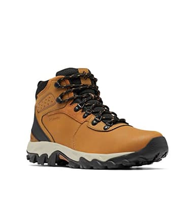 Columbia Newton Ridge Plus 2 WP, Botas Montaña de Senderismo, Hombre, Marrón (Elk/Black 2024), 44.5 EU