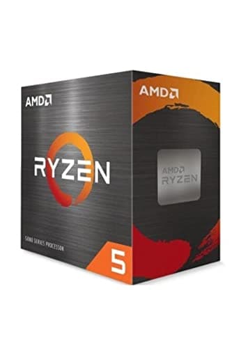 AMD Ryzen 5 5600X Procesador (6núcleos/12Threads, 65W DTP, Socket AM4, 35MB Caché, Reloj de aumento máx. hasta 4.6 GHz, con ventilador Wraith Stealh)