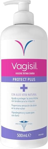Vagisil Higiene Íntima Diaria Protect Plus Antibacteriano, Con Aceite de Neem y Árbol del Té, 500 ml