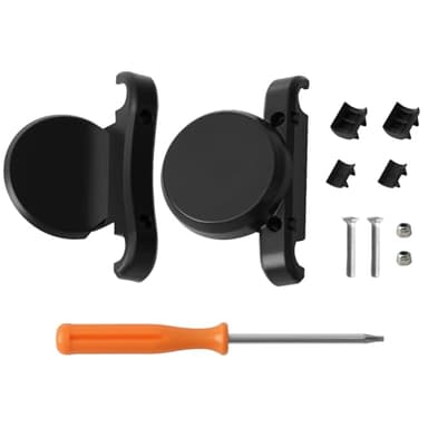 Hemlosk Soporte de Bicicleta para Airtag, Antirrobo para Airtag, Soporte de Rastreador GPS Oculto, Antipérdida Estuche Localizador Universal con Herramientas Tornillos para Bicicleta de Montaña