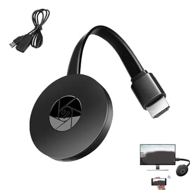 TV Box: acceda a Todos los Canales de Forma Gratuita de PC a TV Transmisión inalámbrica Adaptador de Pantalla HDMI inalámbrico Proyector de Pantalla inalámbrico Dispositivo de transmisión para TV