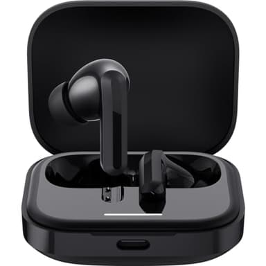 Xiaomi Redmi Buds 5 - Auriculares inalámbricos, cancelación Activa de Ruido de hasta 46 dB, 10 Horas de autonomía y 40 Horas con el Estuche de Carga, Negro (Versión ES)