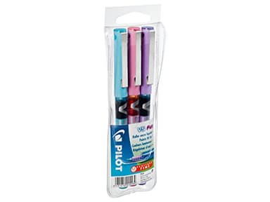 Pilot hi-tecpoint v5 - Bolígrafo de tinta gel (3 unidades), colores surtidos