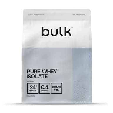 Bulk Whey Protein Isolate, Batido de proteínas en polvo, Galletas de Chocolate, 1kg, 33 Dosis
