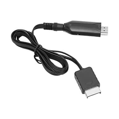para PS1/para PS2 a HDMI AV Cable, para PS2 a Interfaz Multimedia HD Cable de Enlace HD, Cable Convertidor de Vídeo de Consola de Juegos Plug and Play