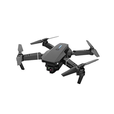 MILUZD E88 WiFi FPV Dron con Gran Angular 4K HD CáMara Dual Plegable RetencióN de Altitud RC Quadcopter Drones Profesionales