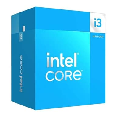 Intel Core i3-14100F, procesador para equipos de sobremesa, 4 núcleos (4 P-cores + 0 E-cores) hasta 4,7 GHz