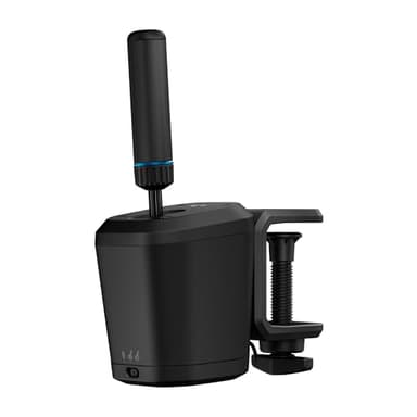 Logitech G RS Shifter and Handbrake con cambio fácil de modo, empuñadura ajustable en altura y mordaza de mesa, para volantes de las series G y PRO, PS, Xbox y unidades de carreras de PC - Negro