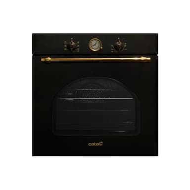 CATA | Horno Multifunción 8 Funciones | Horno Modelo MRA 7108 BK | Capacidad Interior de 60 litros | Rango de temperatura 50º-250º | Sistema de limpieza AquaSmart | Clase de eficiencia energética: A