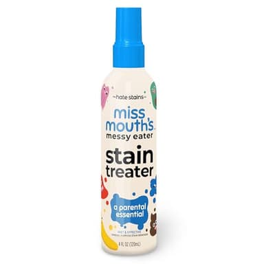 Miss Mouth's Messy Eater - Espray para tratamiento de manchas, 120 ml, esencial para recién nacidos y bebés, sin limpieza en seco, grasa, café, ropa interior, tela