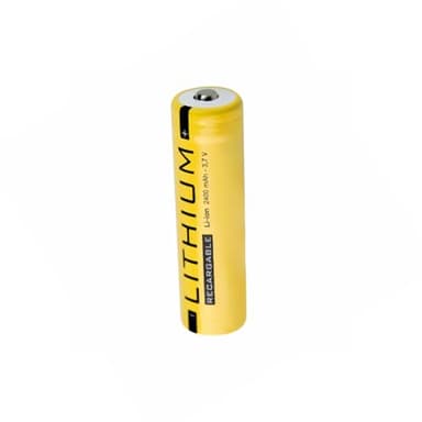 Batería Recargable 18650, 2400 mAh, para Dispositivos electrónicos y linternas, Ideal para energía portátil y prolongar el Uso.