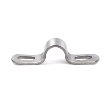Abrazaderas Metalicas para Tubos Ø16 mm, MgcTolBox Clip para Tubo, U-Abrazadera de Acero Inoxidable para la Fijación de Tubos, Manguera o Cables - PACK 10 unidades