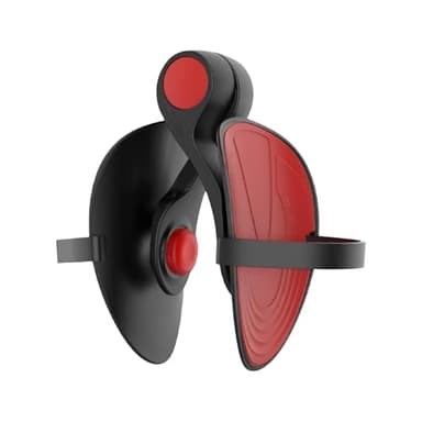 Dispositivos De Ejercicio del Suelo Pélvico, Ejercitador Pélvico Eléctrico, Ejercitador Inteligente Kegel, Fitness Rápido Y Sencillo, Suelo Pélvico Objetivo, Negro Y Rojo, para Ejercicio, Hogar