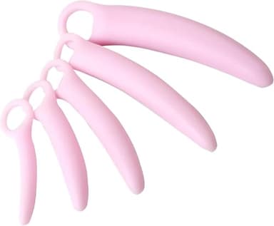 Músculos - Entrenador - Silicone Dilatador 5 Piezas, Rosa - Hi1