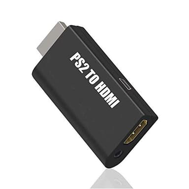 Adaptador PS2 a HDMI con Salida de Audio de 3.5 mm para monitores HDTV/HDMI, convertidor Playstation 2 a HDMI
