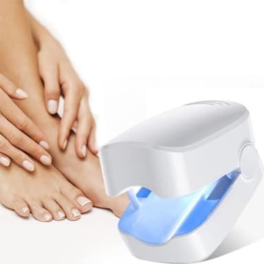 Aparato de tratamiento láser de hongos de uñas, hongos de uñas de los pies limpieza y reparación de uñas, tratamiento de hongos de uñas, 7 minutos al día – No te preocupes