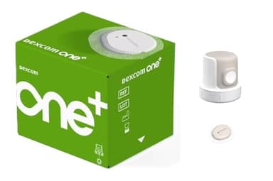 Dexcom ONE+ - Medidor de Glucosa, Paquete de iniciación de sensores (1 sensor + 1 aplicador) CGM dura hasta 10 días, más pequeño, más rápido
