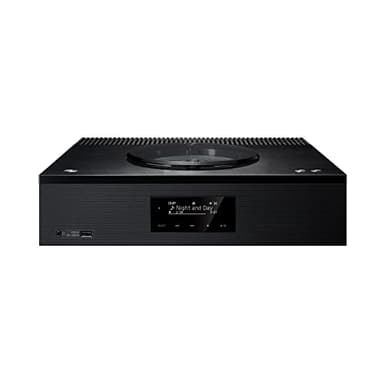 Technics SA-C100EG-K Network con Reproductor de CD, Radio DAB+, USB, Bluetooth y Chromecast Integrado, AirPlay 2, Phono MM, Wi-Fi, Negro