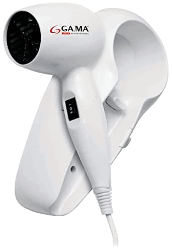 GAMA ITALY PROFESSIONAL A21.805 - Secador de pelo de pared, 1200 W de potencia, motor DC ultra