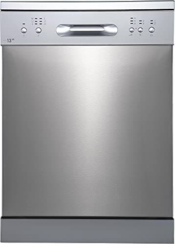 Edesa | Lavavajillas EDW- 6130 X | Libre Instalación | 6 Programas | Ancho de 60 cm | Nivel Sonoro 49 dB | Eficiencia Energética E | Acabad en Acero Inoxidable