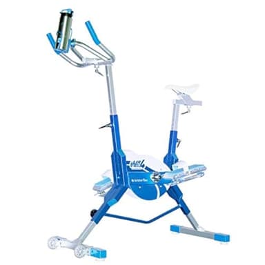 Aquabike WR4 WX-WR4A - Bicicleta de piscina tonificante - Resistencia hidráulica - Ajustes fáciles - Uso descalzo - Prof. 1,1-1,6 m - WX Water Flex Water Fitness Expert