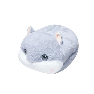 Calentador de pies,diseño animalitos,Calefactor sin electricidad para pies,zapatillas de peluche,Talla unica,Comodos,Perfecto para evitar frio (RATON)