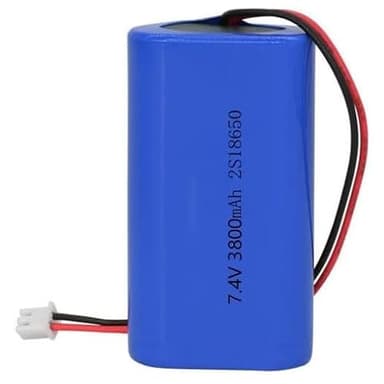HELINAZI Batería de Iones de Litio de 7,4 V, 3800mAh, batería Recargable 18650 para Banco de energía de Linterna con Enchufe XH