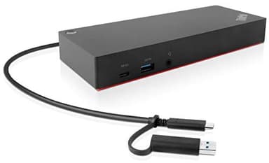 Lenovo 40AF0135EU - Base (Alámbrico, 10,100,1000 Mbit/s, Negro, 0-35 °C, 210 mm, 80 mm)