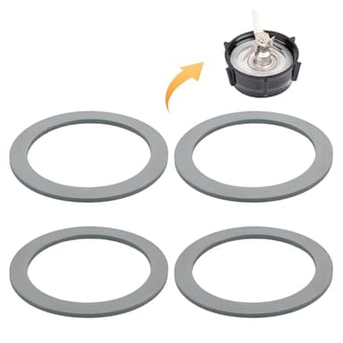 4 Piezas Junta de Licuadora para Oster, Junta de Licuadora Juntas Toricas de Goma Piezas de Repuesto Accesorios Compatible con Oster y Osterizer Licuadora