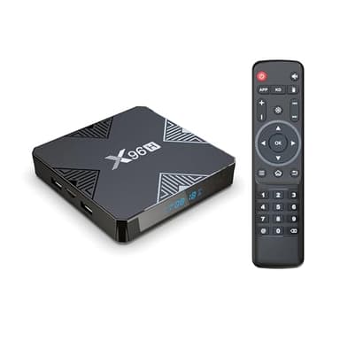 2025 Nuevo X96H 2GB RAM 16GB ROM Android TV Box 13.0 Compatible con 6K 4K 2.4G 5.8G Dual-WiFi 6 Allwinner H618 Chipset HDR10 BT5.0 USB 2.0 3D Ethernet Smart Android Box